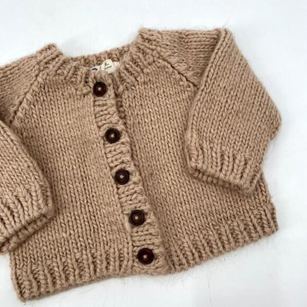 Blueberry‎ Hill pink 12-24 mos knit cardigan